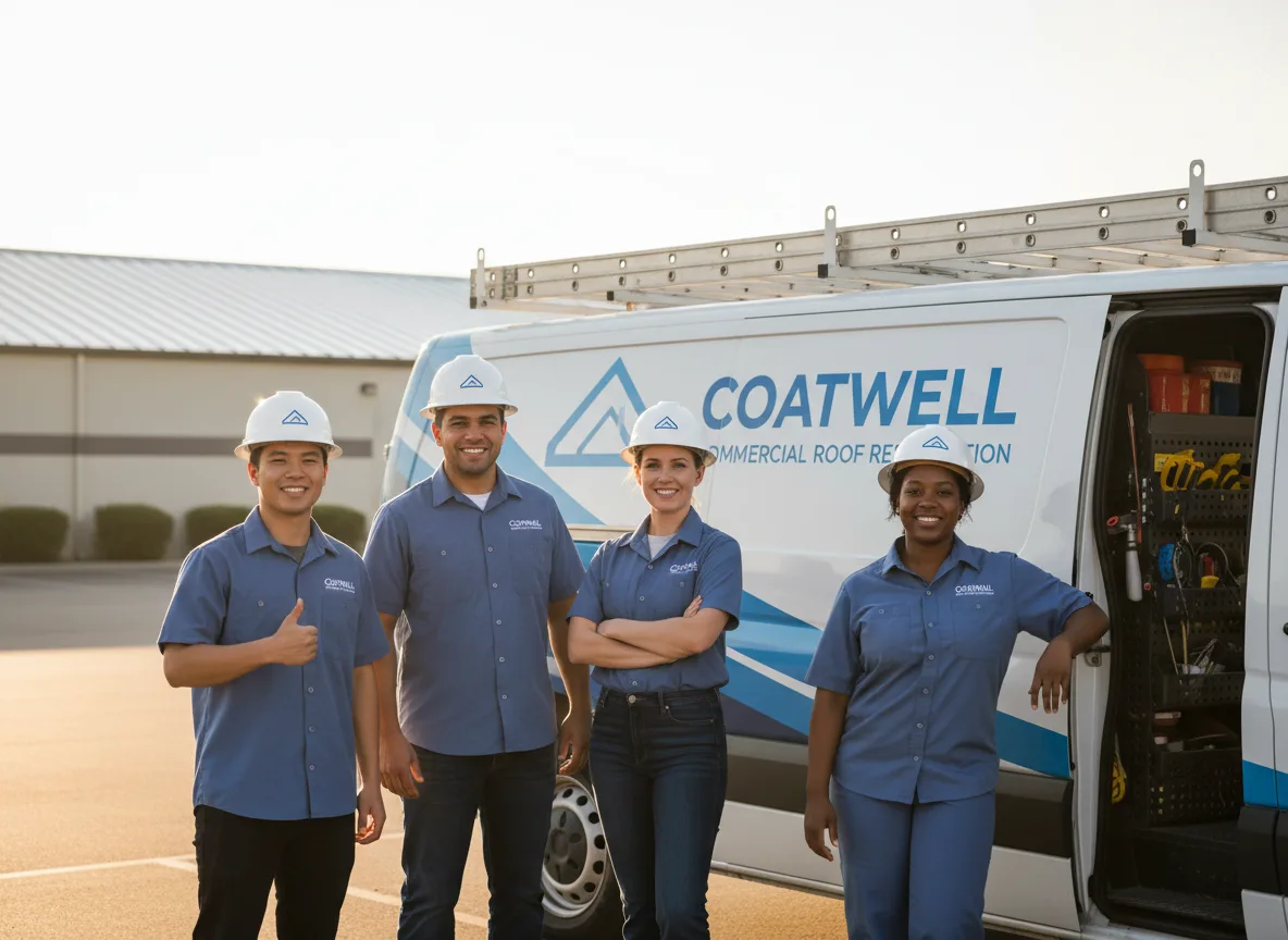 Commercial roof coating company in Huntsville, IL
